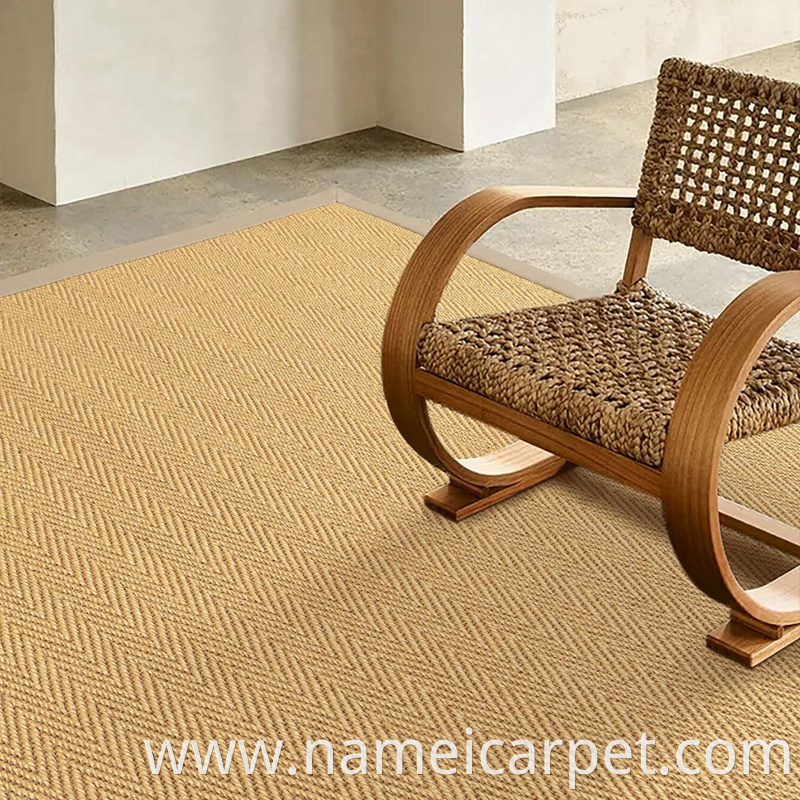 Natural Sisal Fiber Area Rugs Floor Mats 818